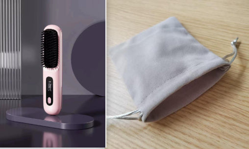 cordless straightening brush