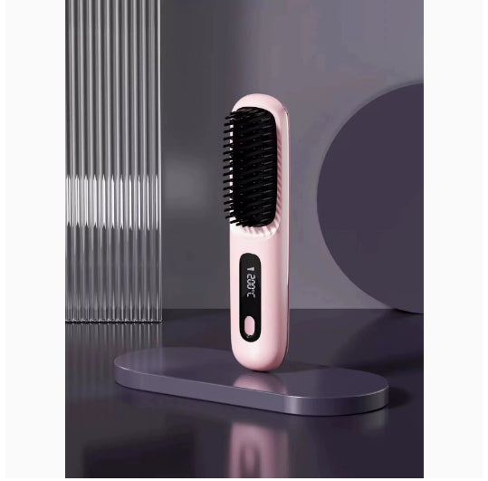 cordless straightening brush