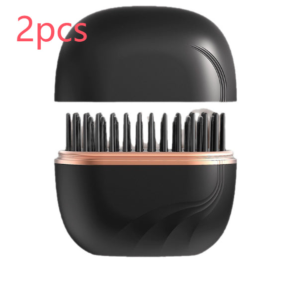 mini hair straightening comb wireless portable styling