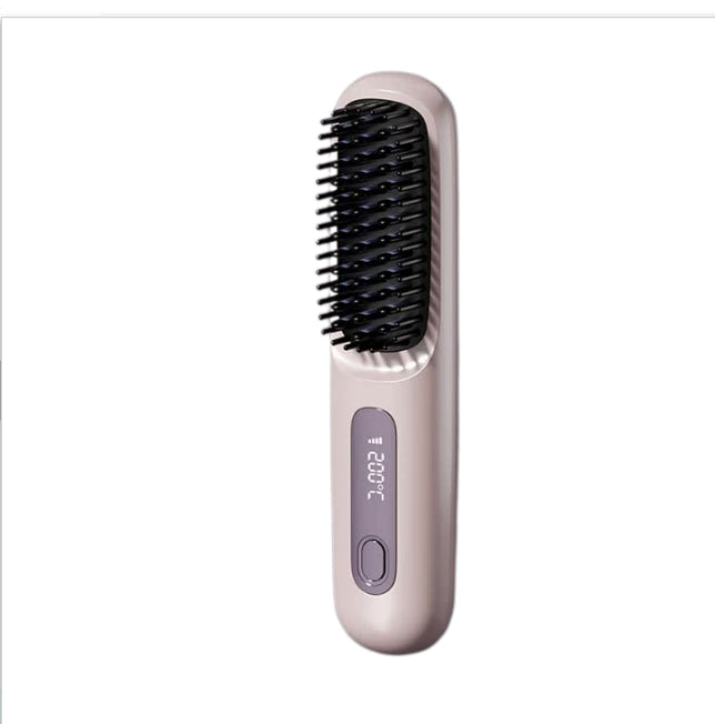 cordless straightening brush
