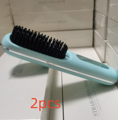 cordless straightening brush