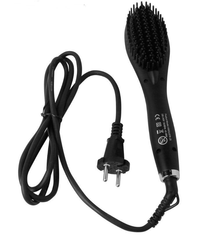 ceramic hair straightening brush