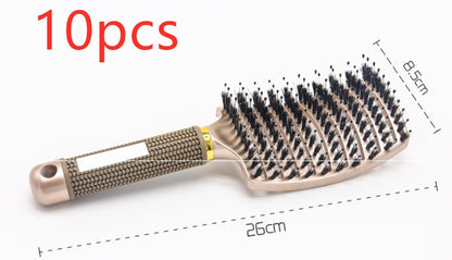 anti tangle hair brush
