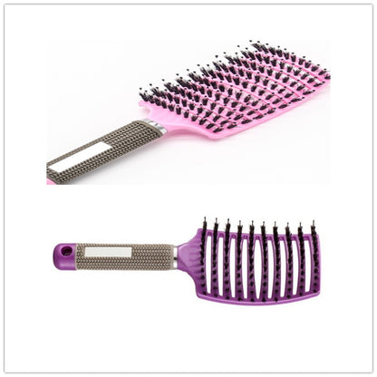 anti tangle hair brush