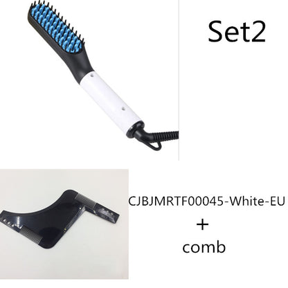 mens hair straightening comb