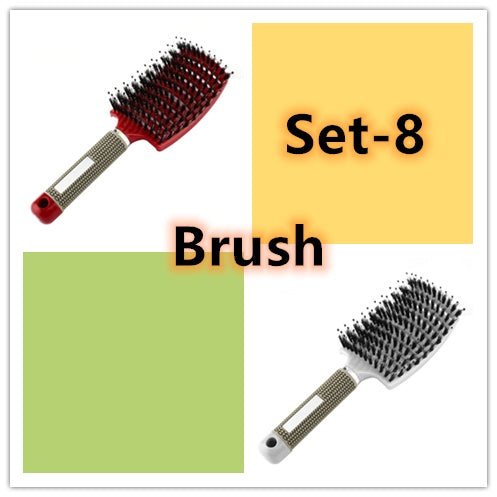 anti tangle hair brush