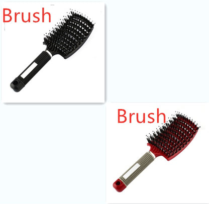 anti tangle hair brush