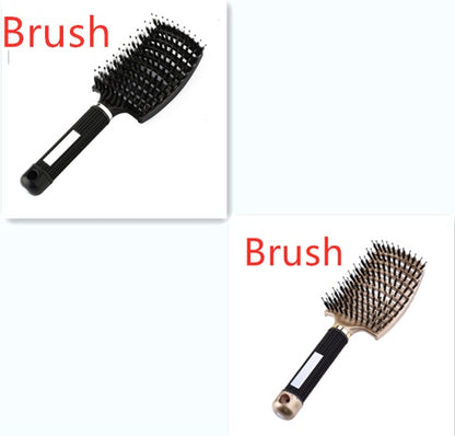 anti tangle hair brush