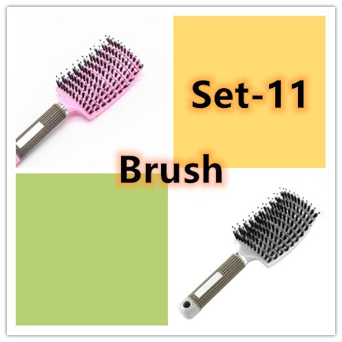 anti tangle hair brush