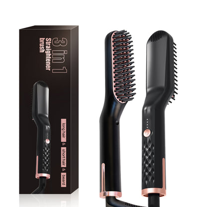 mens hair straightening comb