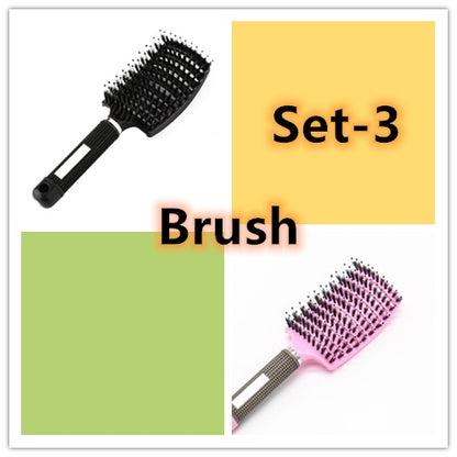 anti tangle hair brush