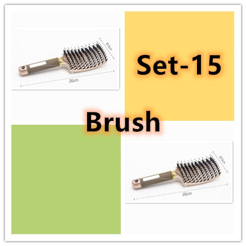 anti tangle hair brush