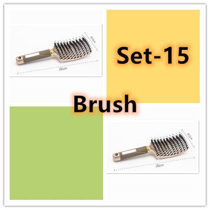 anti tangle hair brush