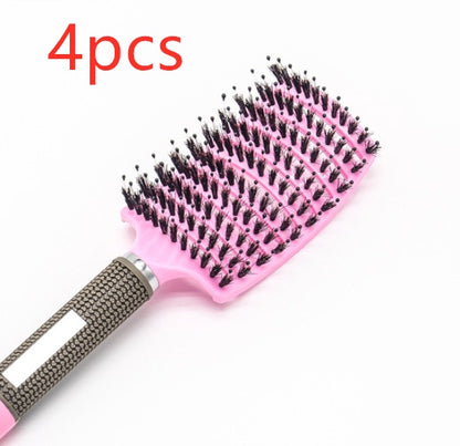 anti tangle hair brush