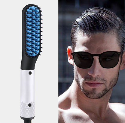 mens hair straightening comb