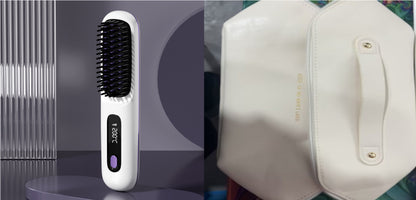 cordless straightening brush