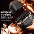 mini hair straightening comb wireless portable styling