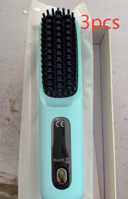 cordless straightening brush