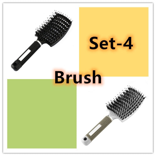 anti tangle hair brush