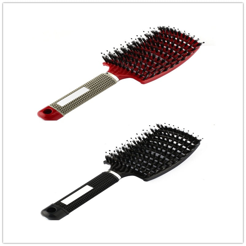 anti tangle hair brush