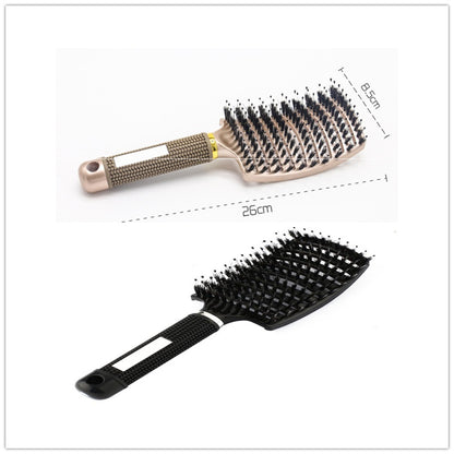 anti tangle hair brush