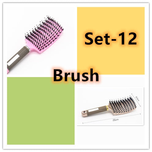 anti tangle hair brush