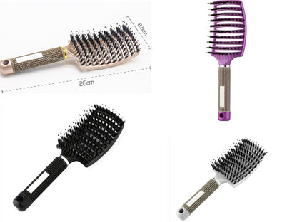 anti tangle hair brush