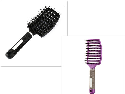 anti tangle hair brush