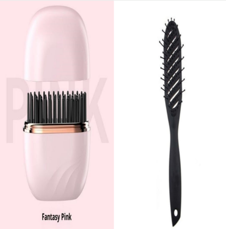 mini hair straightening comb wireless portable styling