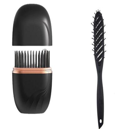 mini hair straightening comb wireless portable styling