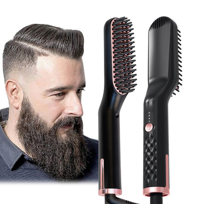 mens hair straightening comb