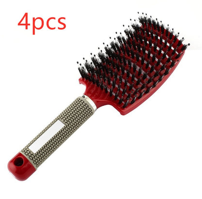 anti tangle hair brush
