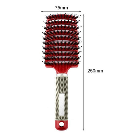 anti tangle hair brush
