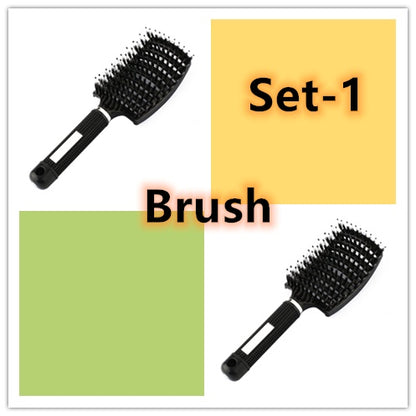 anti tangle hair brush