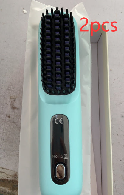 cordless straightening brush