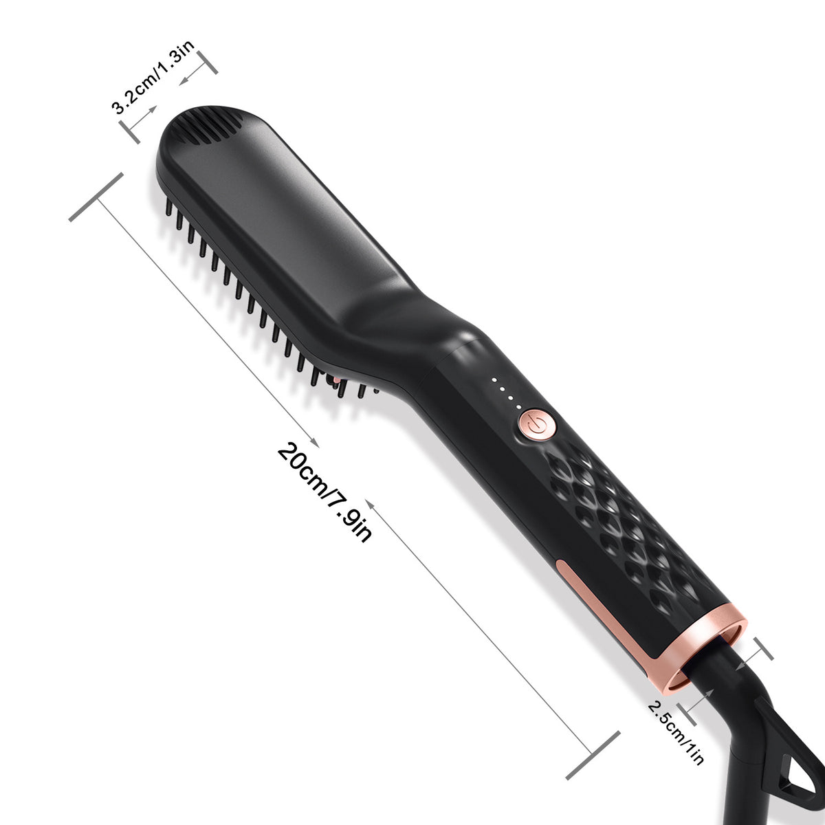 mens hair straightening comb