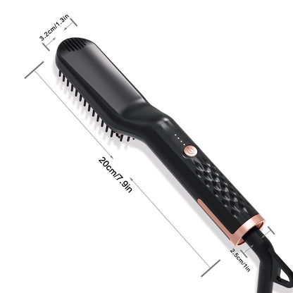 mens hair straightening comb