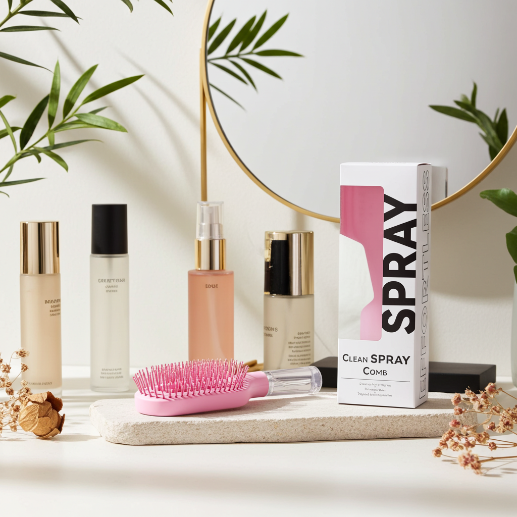 Virelia Hydriva — Hydrating Hair Brush with Sprayer