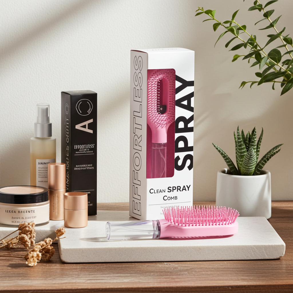 Virelia Hydriva — Hydrating Hair Brush with Sprayer