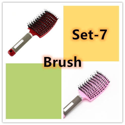 anti tangle hair brush