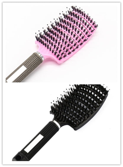 anti tangle hair brush