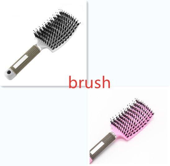 anti tangle hair brush