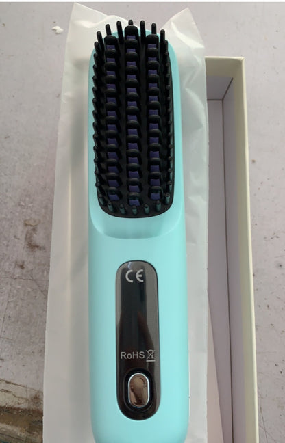 cordless straightening brush