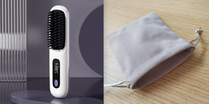 cordless straightening brush