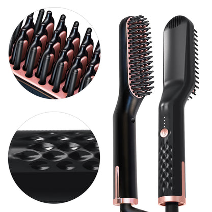mens hair straightening comb