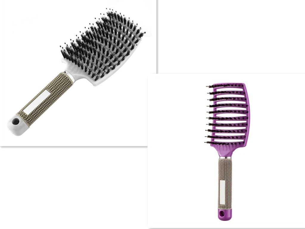 anti tangle hair brush