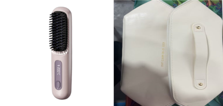 cordless straightening brush