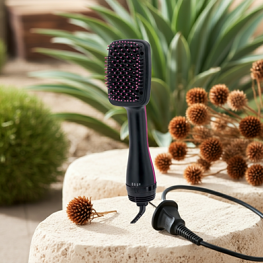 Virelia AirGlow Pro — 3-in-1 Hair Dryer Brush