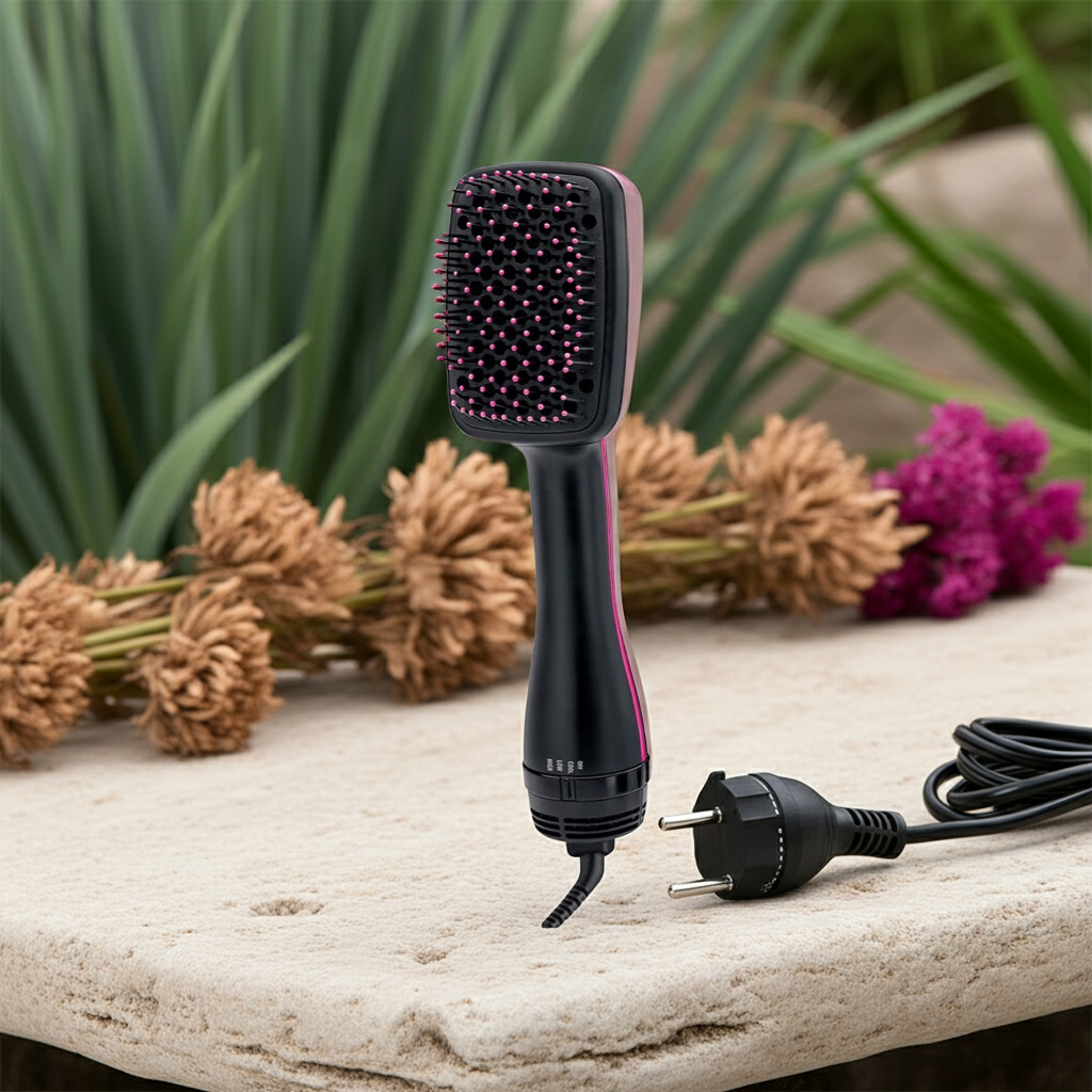 Virelia AirGlow Pro — 3-in-1 Hair Dryer Brush