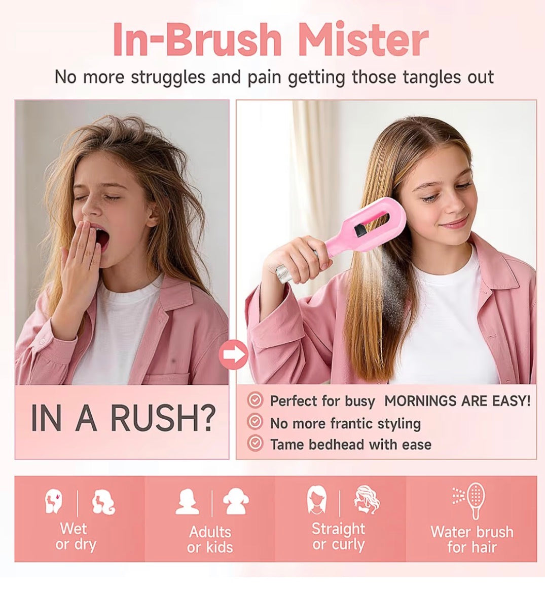 hydrating hair brush